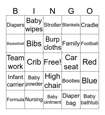 Baby Nasir  Bingo Card