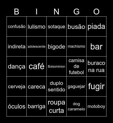 BINGO BR Bingo Card