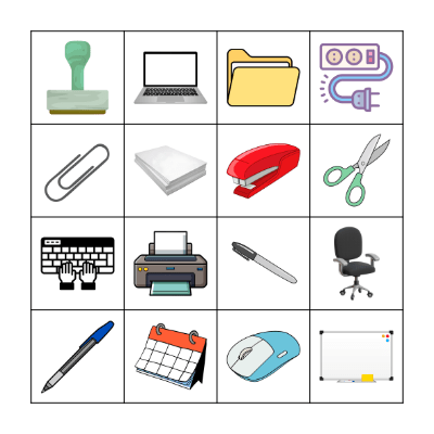 Office Bingo Card