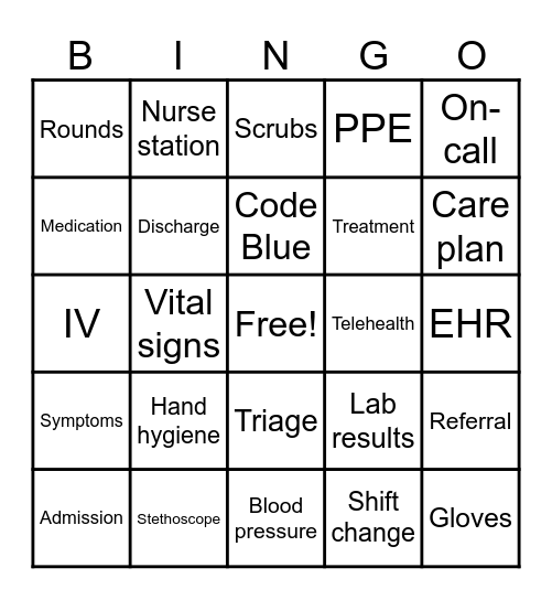 UM Bingo Card