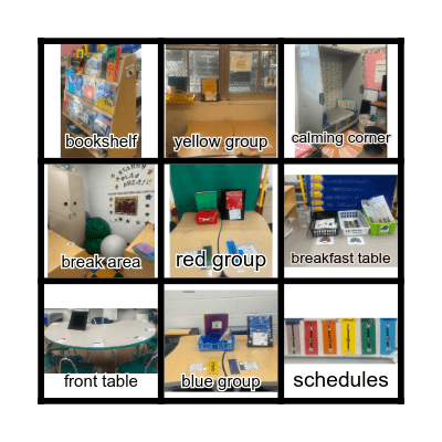 Y30 Classroom Bingo Card