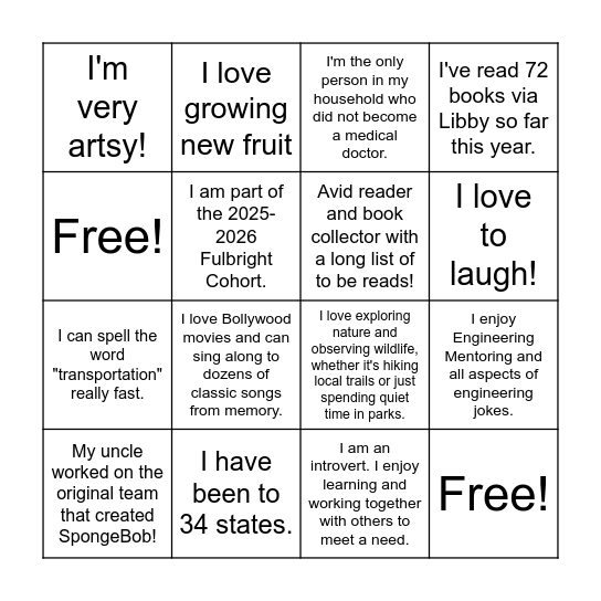 Climate Stewards Bingo! Bingo Card