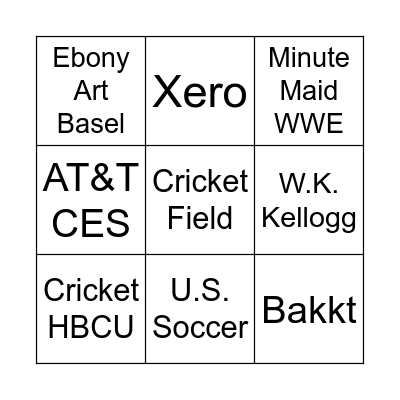 Case Closed! Bingo Card