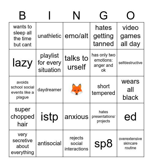 lucka bingo !!! Bingo Card