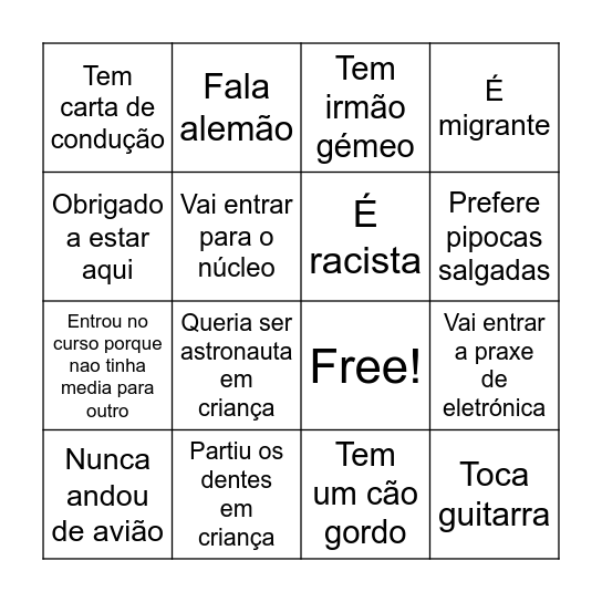 NEEEICUM Bingo Card