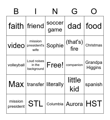 Betty Bingo 9-10-25 Bingo Card