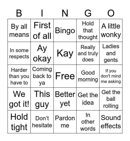 Strelchyk Bingo V3 Bingo Card