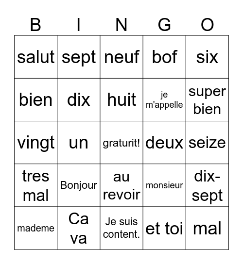 Mariana Reyes Bingo Card