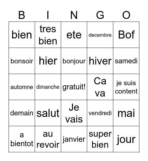 Preston MacArt Bingo Card
