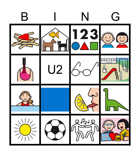 Kennenlern-Bingo Card