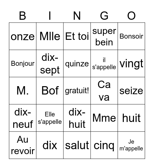 Abdul Berkat Bingo Card