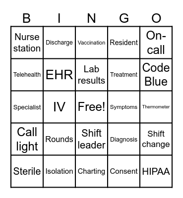 UM  Bingo Card