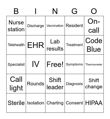UM Bingo Card