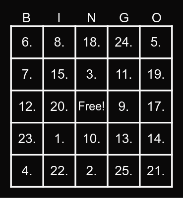 Virtual Bingo: Work Moments Edition Bingo Card