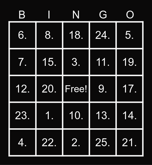 Virtual Bingo: Work Moments Edition Bingo Card