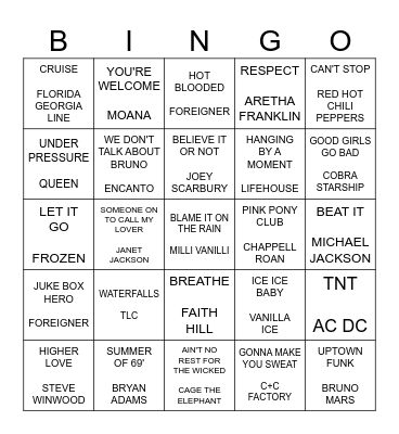 MISCELLANEOUS MIX UP! Bingo Card