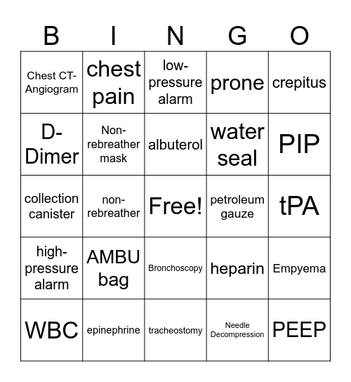 Au Bingo Card