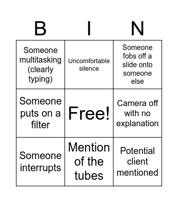 Weekly Donwload Bingo! Bingo Card