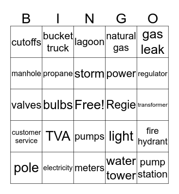 BEA Christmas Bingo Card