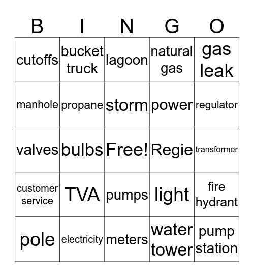 BEA Christmas Bingo Card