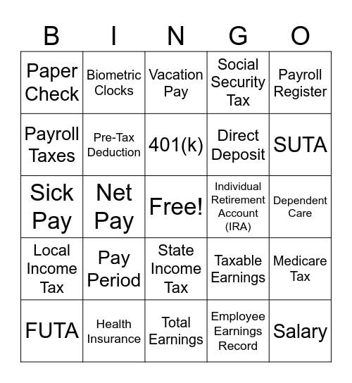 Michigan Statewide Bingo Card