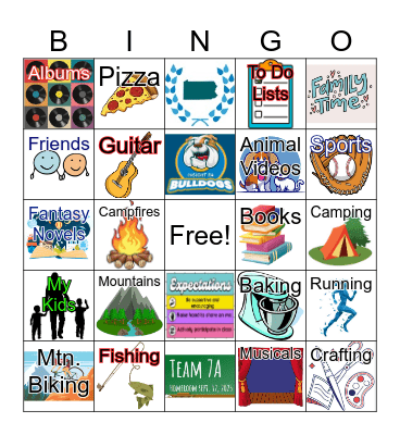 How Team Impact Are You? Bingo Card