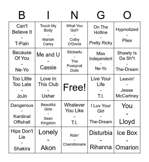 iPod Chronicles, Part 1 Bingo Card