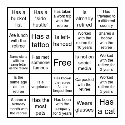 Do You Know Diane? Bingo Card