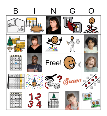 December 12 Bingo Card