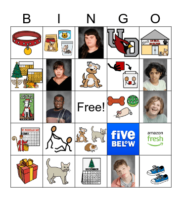 December 5 Bingo Card