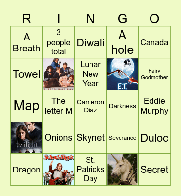 Swamp Showdown: Riddle Bingo Battle 🐉 Bingo Card
