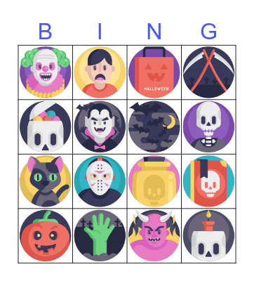 HALLOWEEN BINGO Card