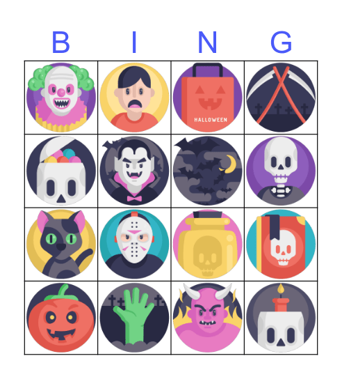 HALLOWEEN BINGO Card