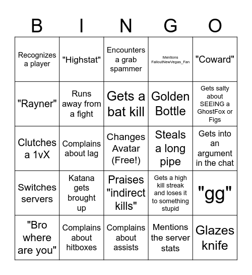 Kaden playing Kaiju Paradise Bingo Card