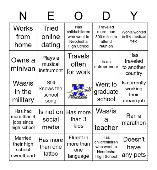 💙BLUESTREAK BINGO!!!!💙 Bingo Card