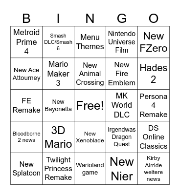 Direct September 2025 Bingo Card