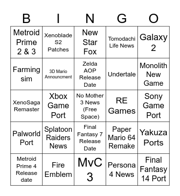 September 2025 Direct Bingo Card