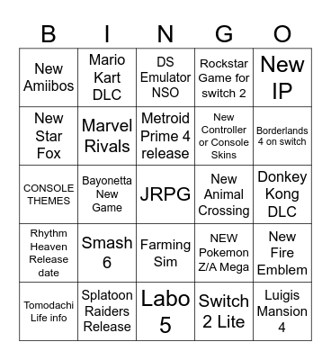 Direct - 9/11 Bingo Card