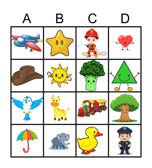 SUPER BINGO ALEMÁN Bingo Card