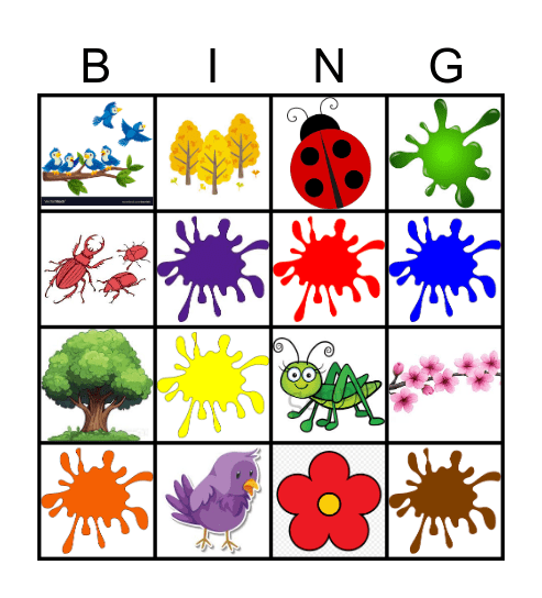 Play 1 U3 Bingo Card