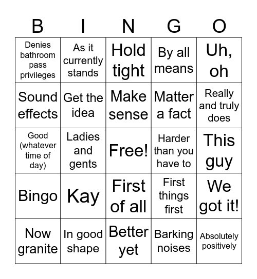 Strelchyk Bingo V4 Bingo Card