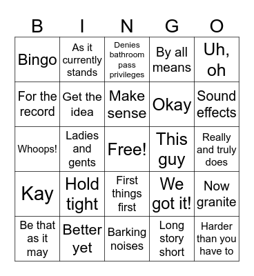 Strelchyk Bingo V4 Bingo Card