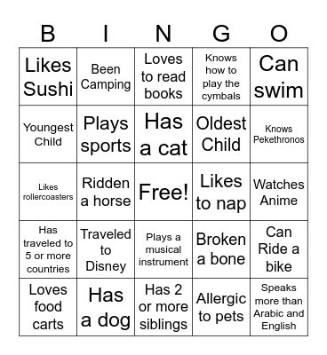 Logos.GYP Bingo Card