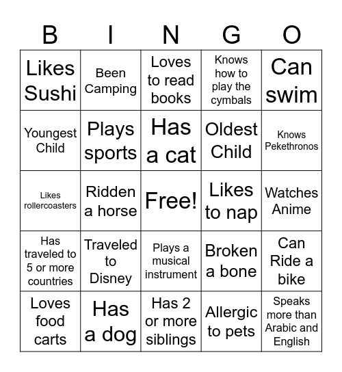 Logos.GYP Bingo Card