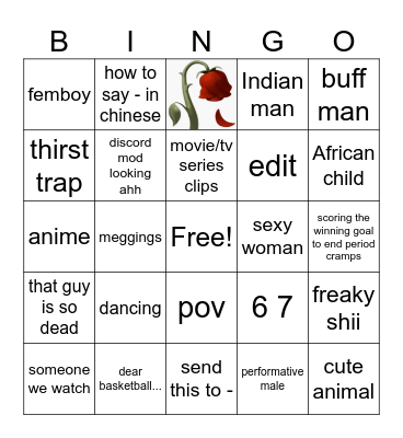 instagram reels Bingo Card