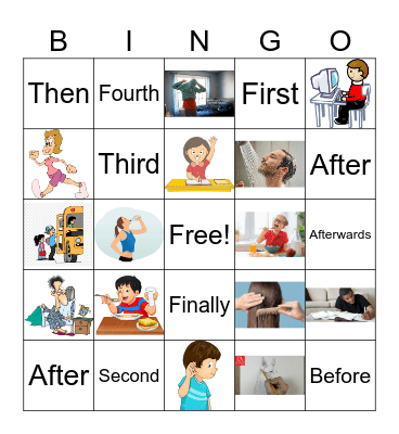 La Rutina Bingo Card