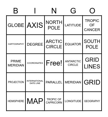 MaScieYa Bingo Card