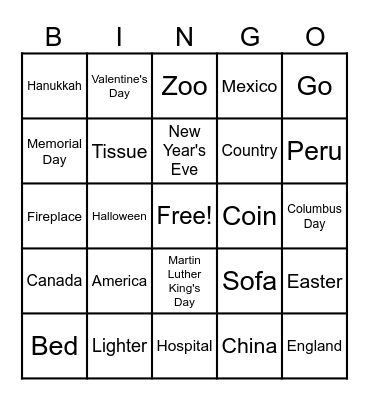 EXAM 7 ONLY Bingo Card
