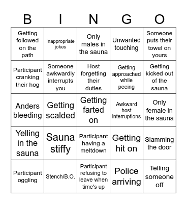 Annoying Ågesta Bingo Card