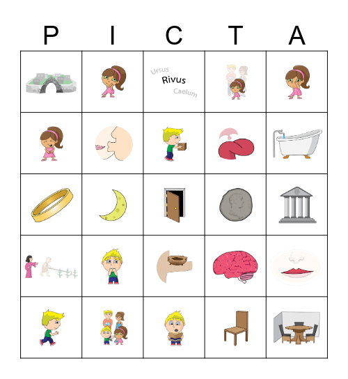 LESSON 20 VOCAB Bingo Card